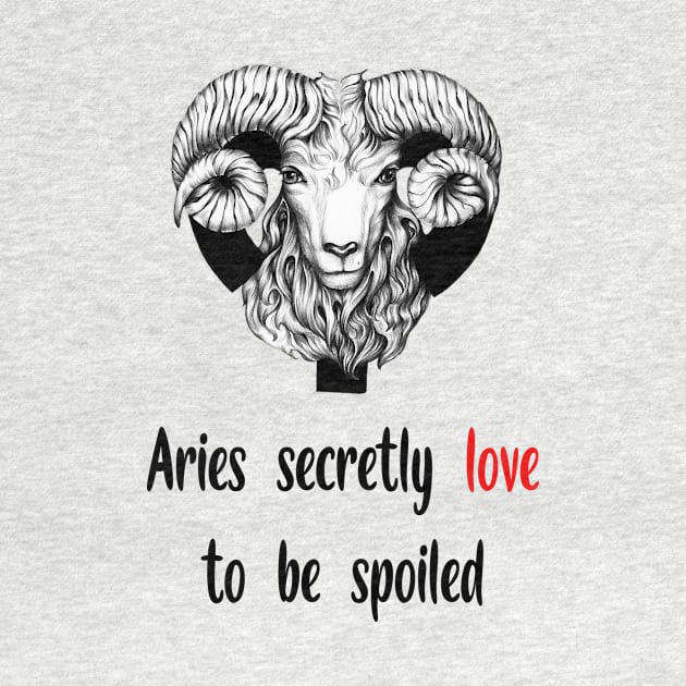 Funny Zodiacal quote sign Aries part 4 by Wear With Happy